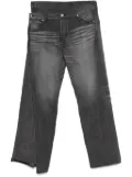 Junya Watanabe MAN double-waisted jeans - Grey