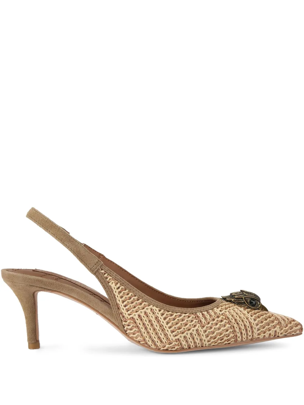 Kurt Geiger London Belgravia slingback pumps Beige