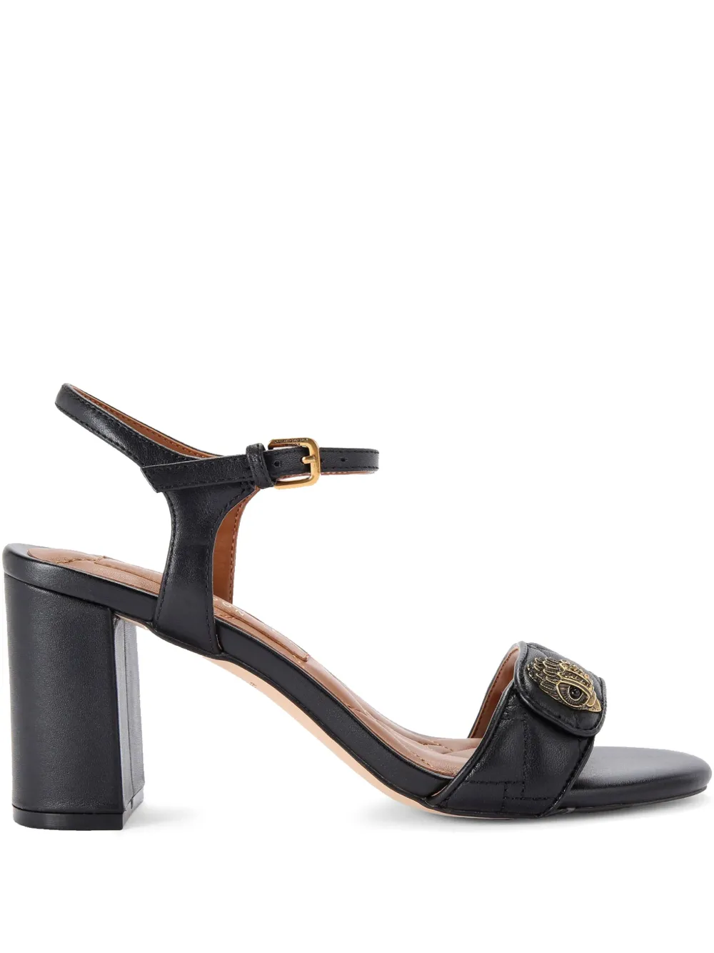 Kurt Geiger London 75 mm Kensington Langley sandalen Zwart