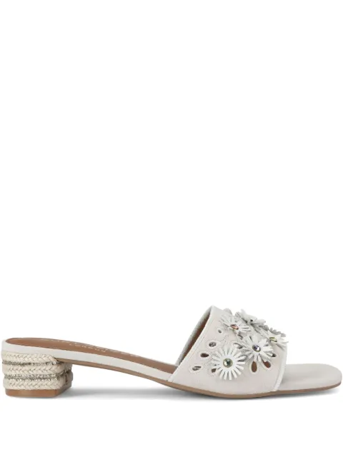 Kurt Geiger London 40mm Flower low sandals