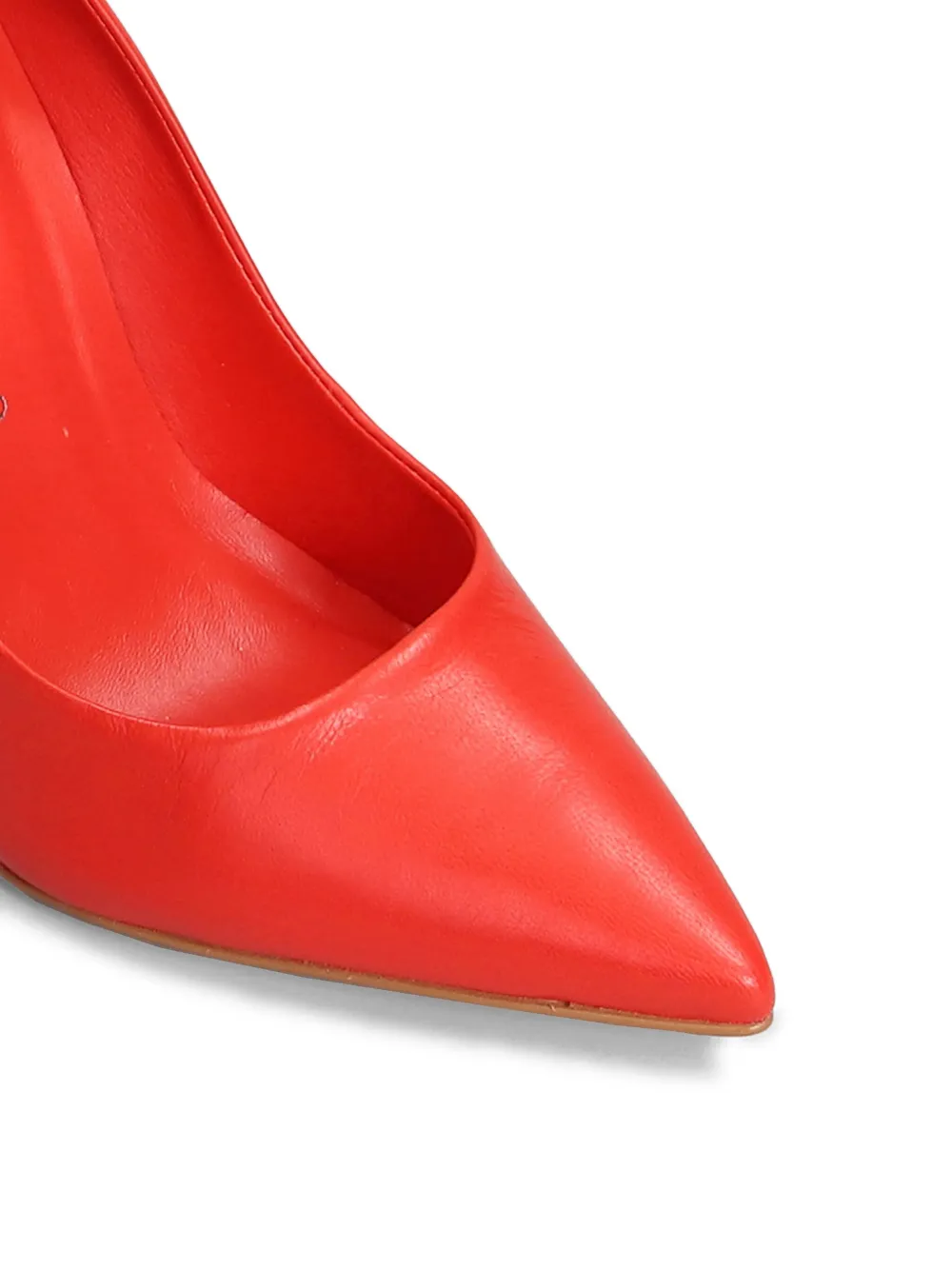 CARRANO Leren pumps Rood