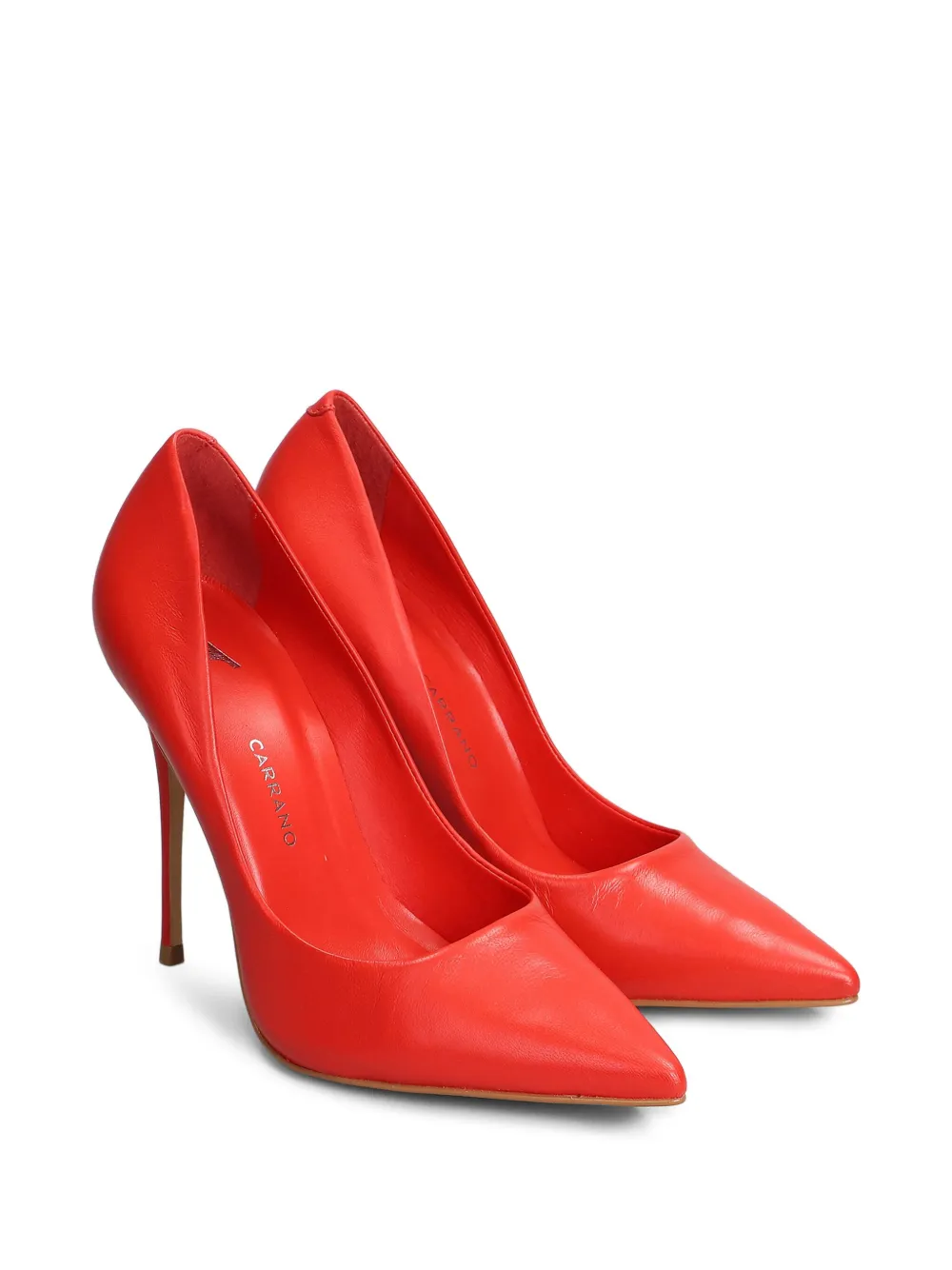  Carrano Leather Pumps - Red 