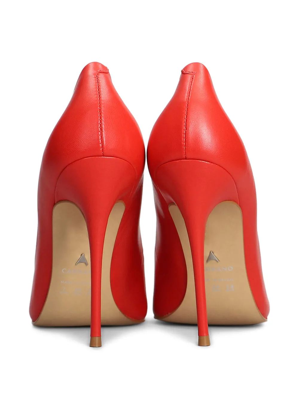  Carrano Leather Pumps - Red 