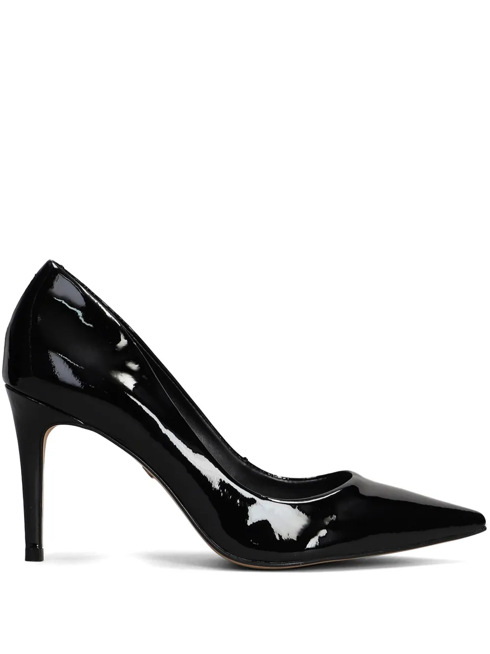 CARRANO 90mm leather pumps Black