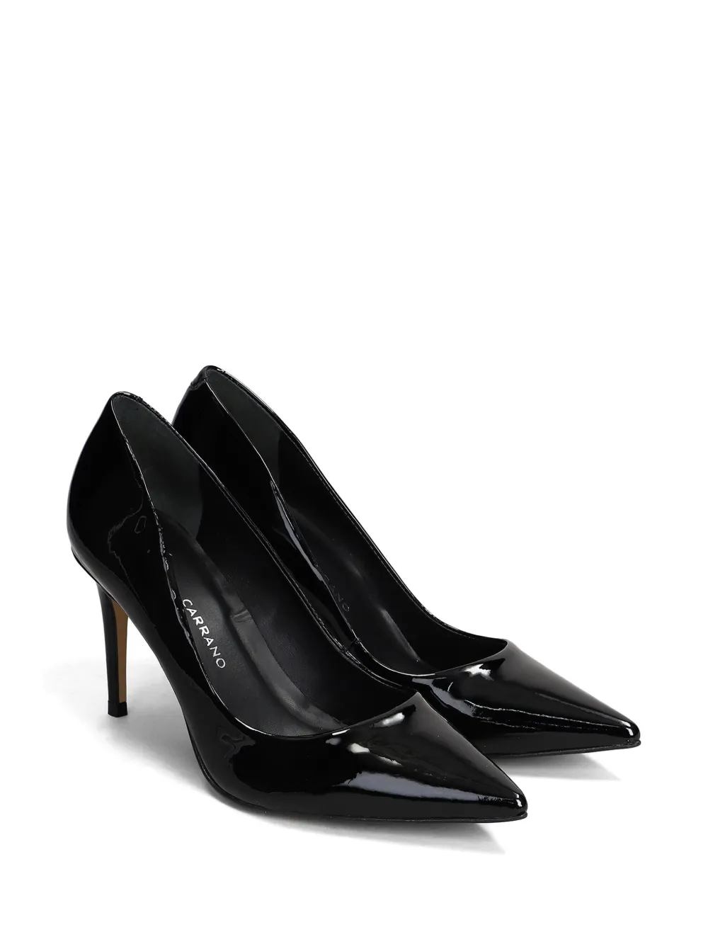 CARRANO 90mm leather pumps Black