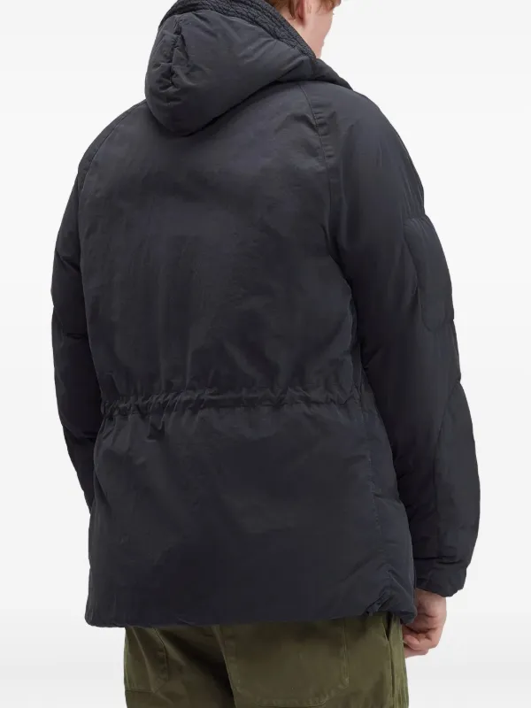 C.P. Company フーデッド パデッドジャケット | ブラック | FARFETCH JP
