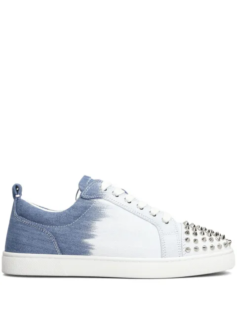 Christian Louboutin tenis Louis Junior con apliques