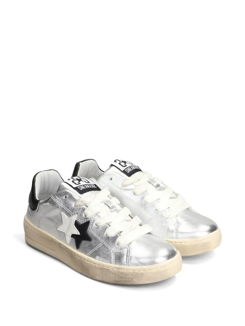 2 Star Walk Star sneakers - Zilver