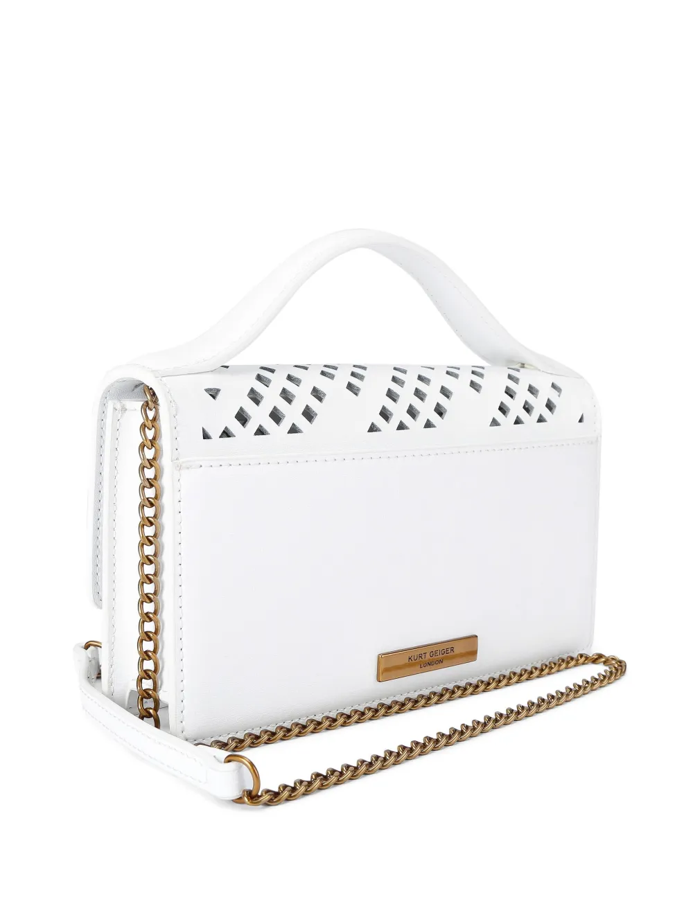Kurt Geiger London Bond kleine shopper Wit