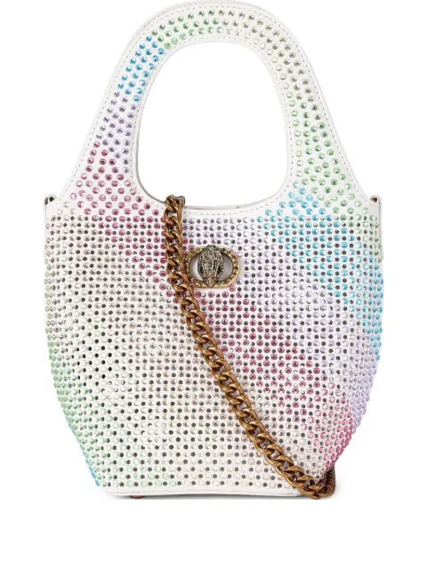 Kurt Geiger London small Chelsea crystal-embellished tote bag