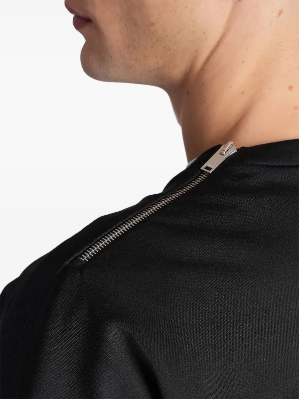Jil Sander ジップディテール スウェットシャツ | ブラック