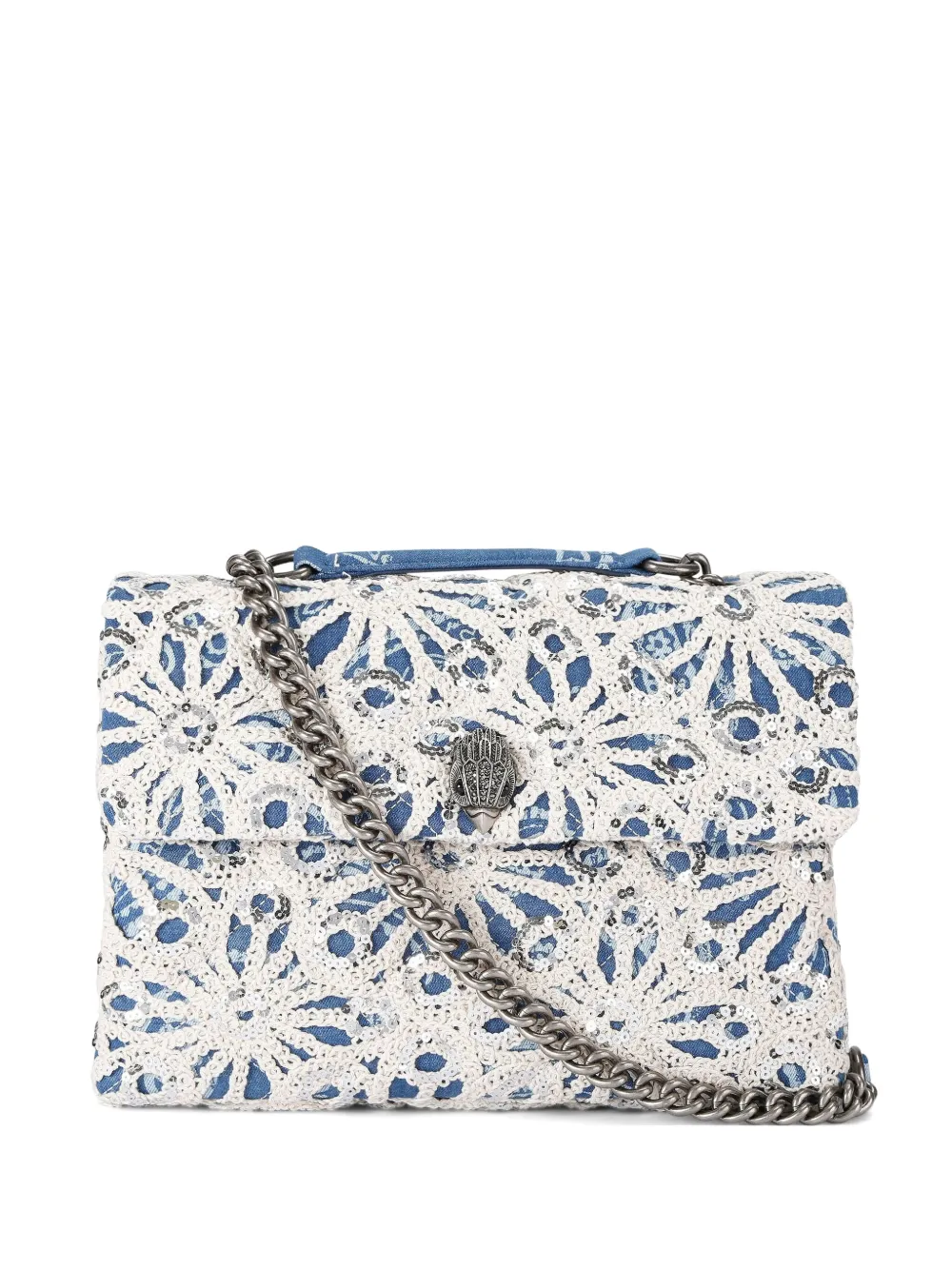 Kurt Geiger London Kensington grote schoudertas Blauw