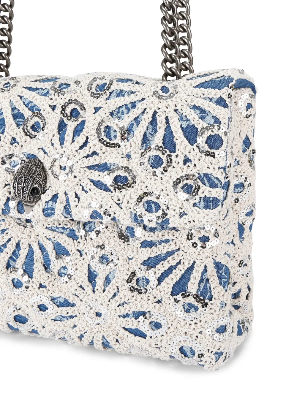 Kurt Geiger London Kensington grote schoudertas Blauw