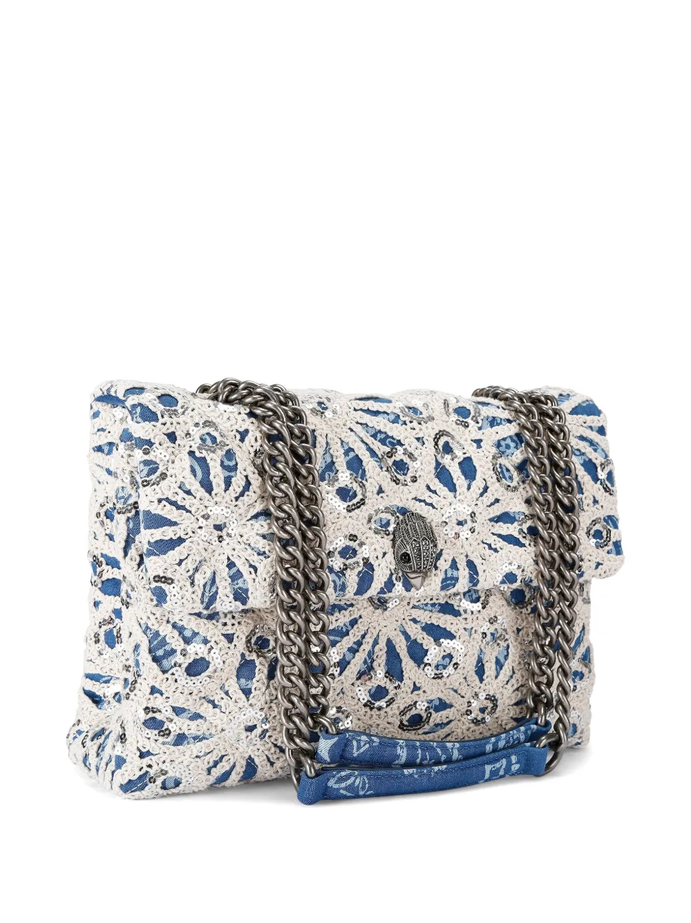 Kurt Geiger London Kensington grote schoudertas Blauw