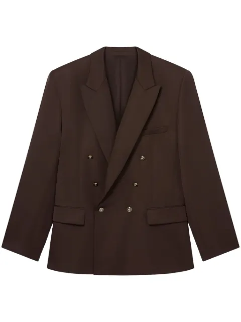 Casablanca blazer con solapas de pico