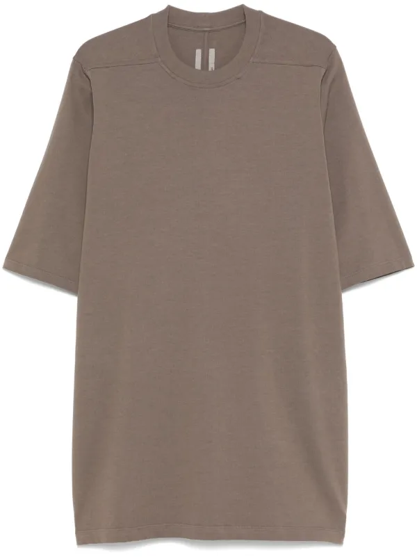 Rick Owens Jumbo SS T-shirt in Brown