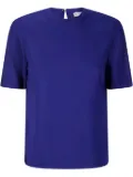 Alberto Biani eyelet-detailing t-shirt - Blue