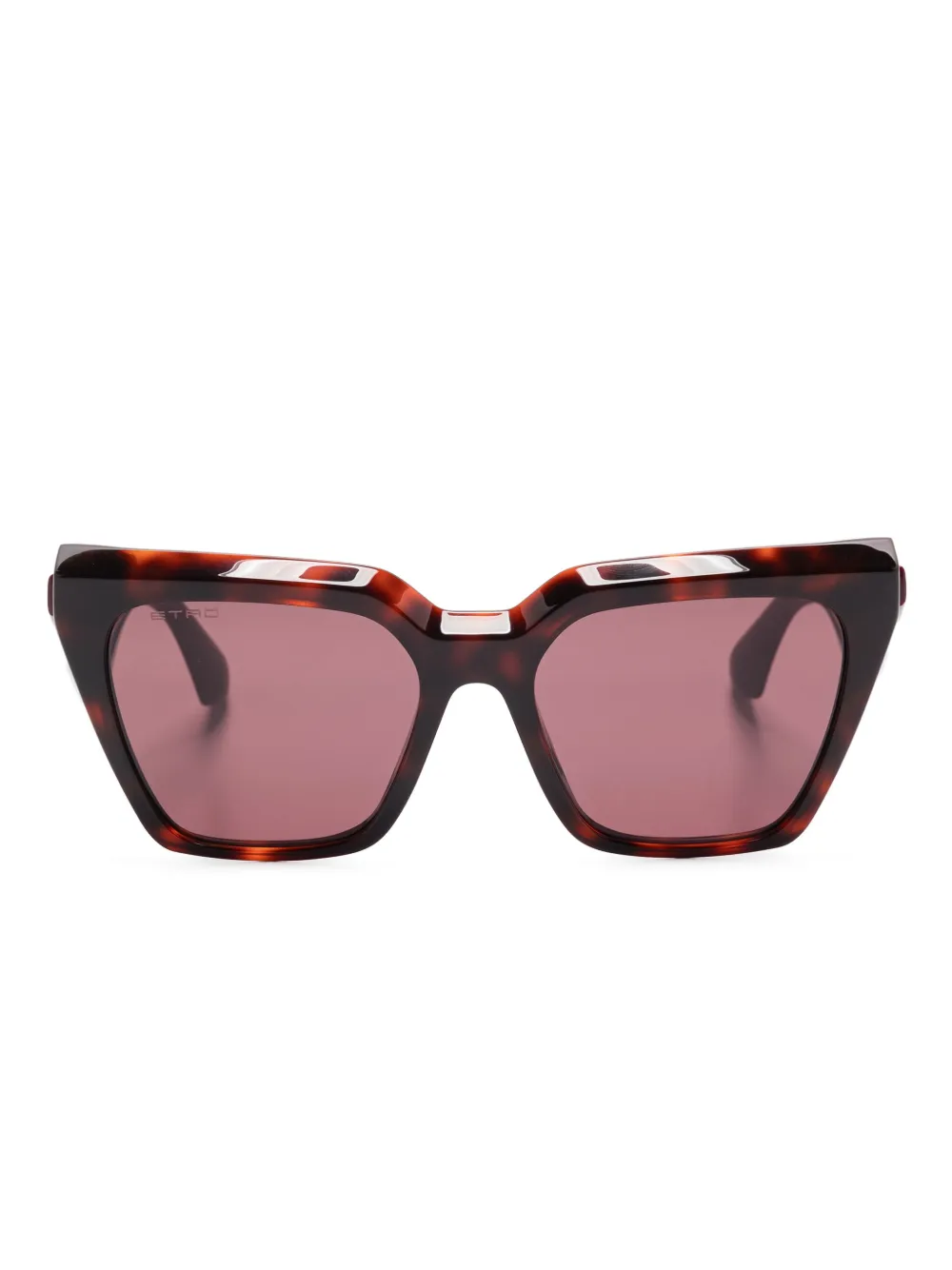 geometric-frame sunglasses