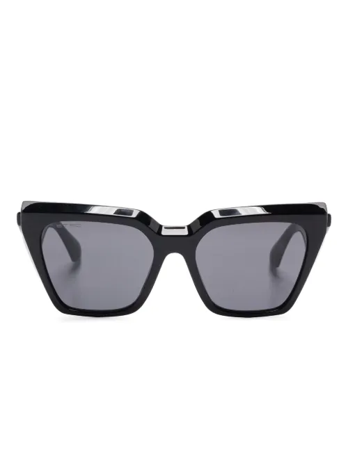 Lunettes de soleil à monture géométrique - ETRO - Modalova