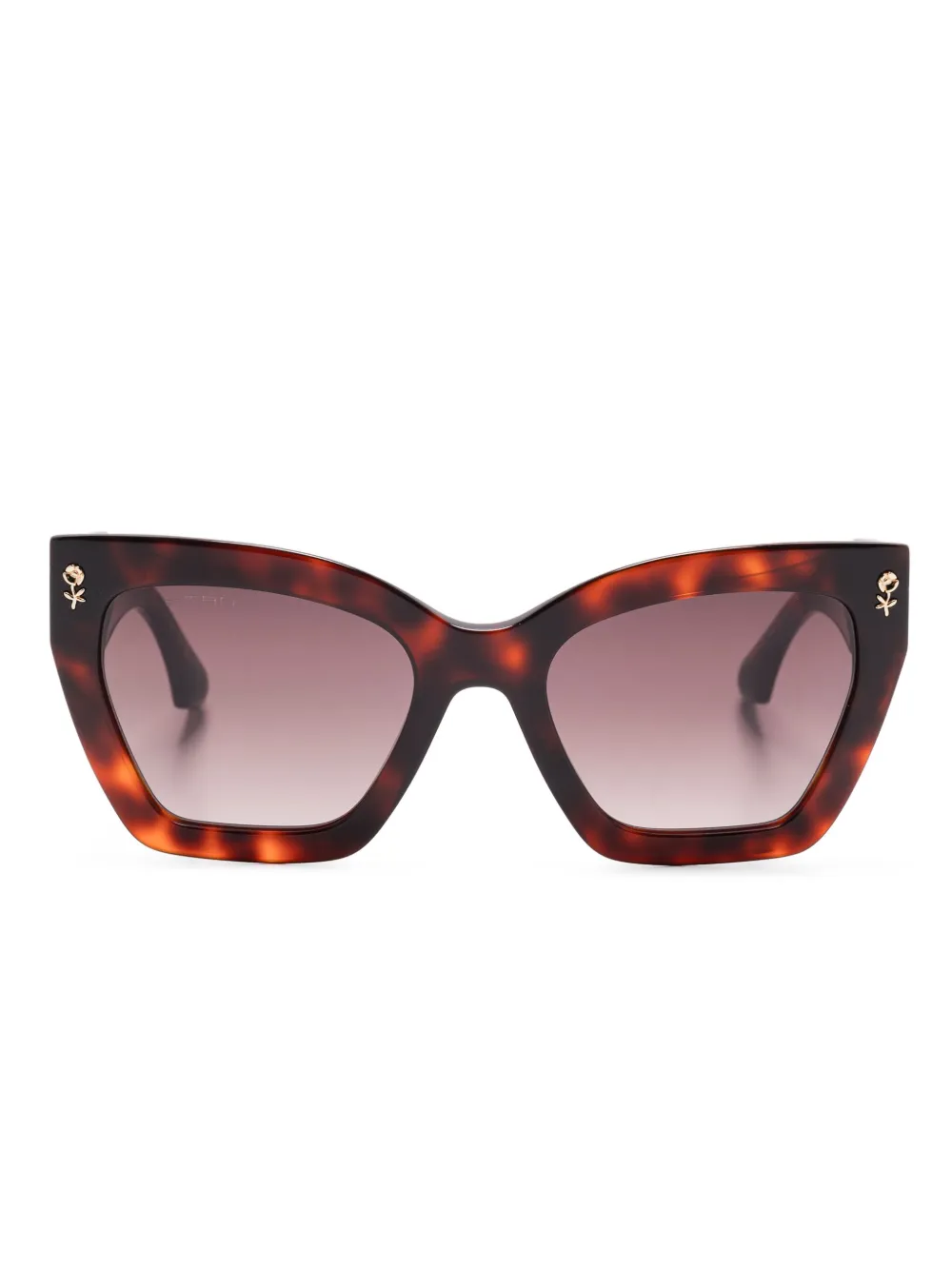 butterfly-frame sunglasses