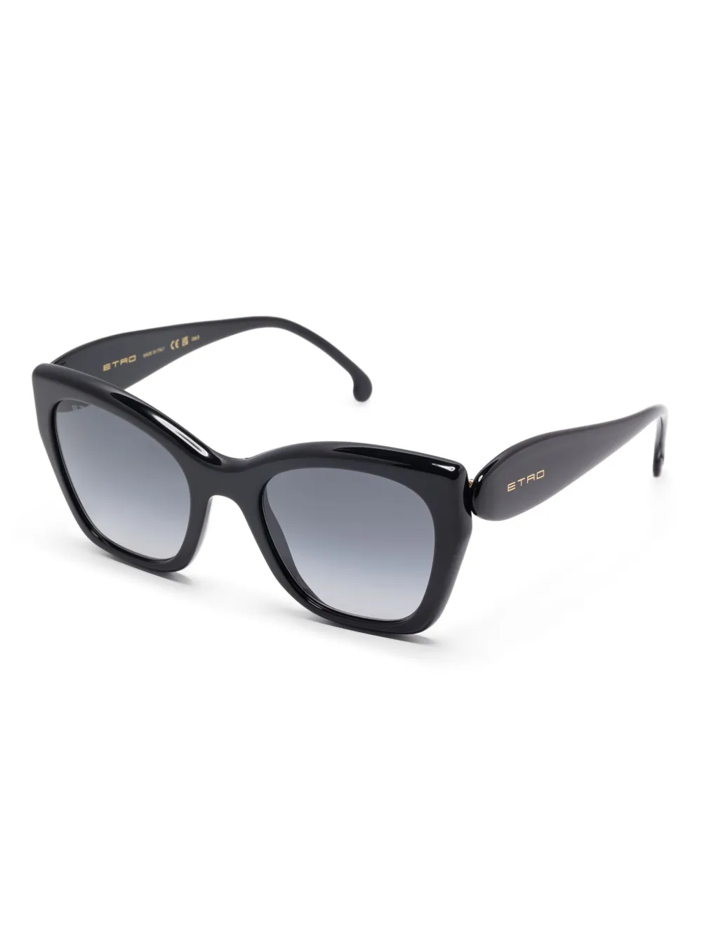 ETRO butterfly-frame sunglasses - Zwart