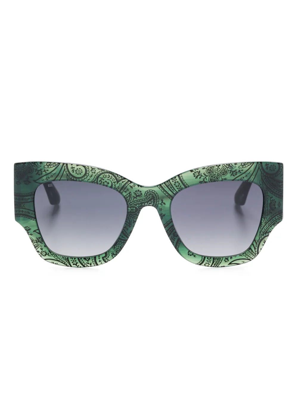 ETRO oversize-frame sunglasses Groen