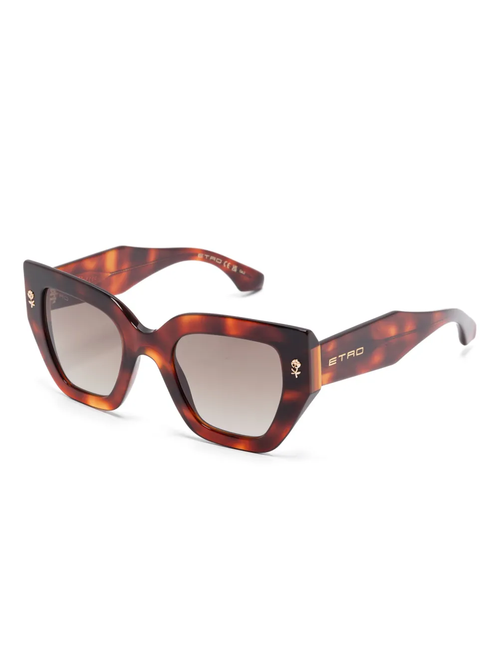 ETRO oversize-frame sunglasses - Bruin