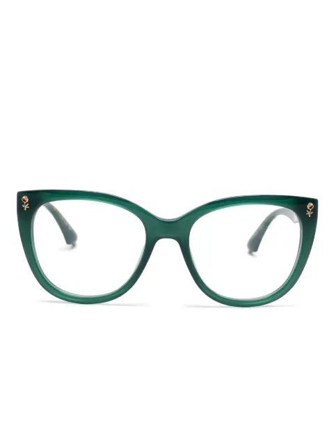 ETRO cat-eye frame glasses