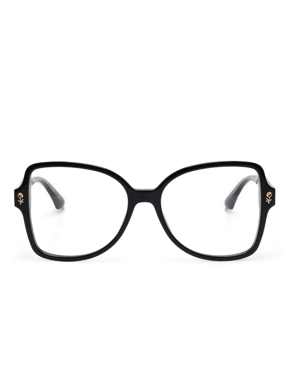 butterfly-frame glasses