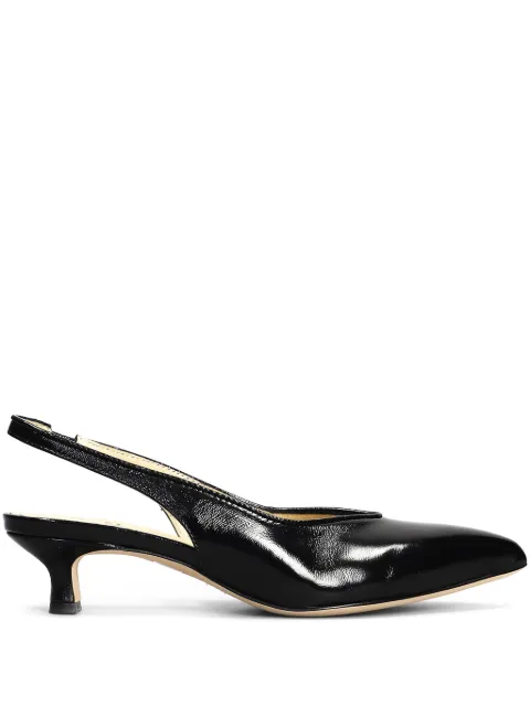 L Arianna 45mm leather pumps