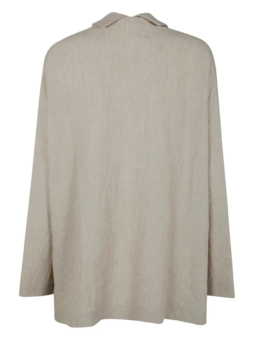 Daniela Gregis patch pocket cape - Beige