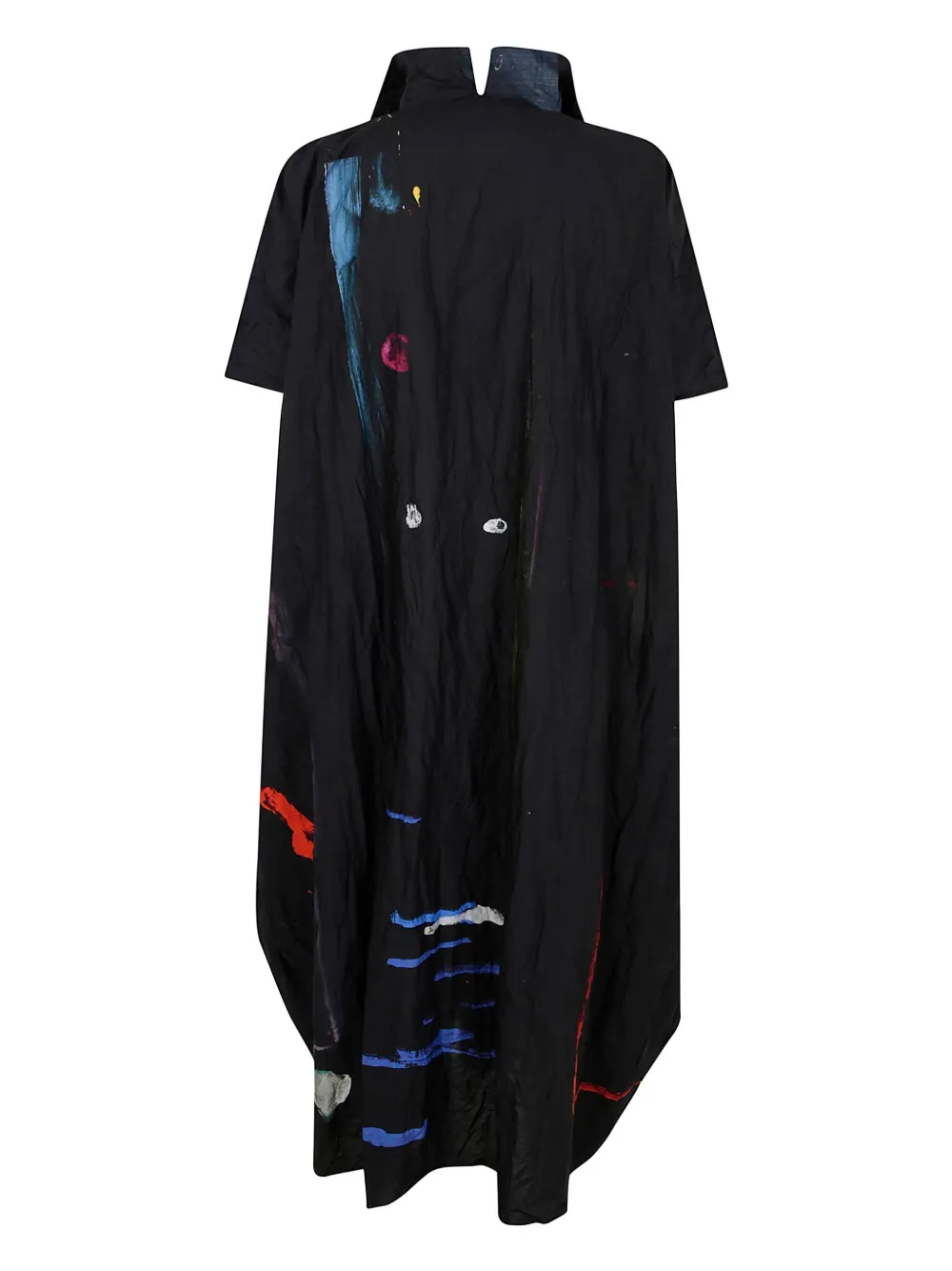 Daniela Gregis abstract-printed dress - Blauw