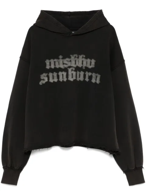MISBHV Sunburn cropped hoodie