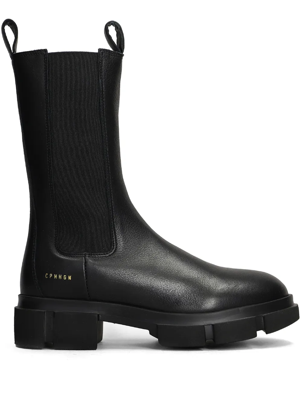 Copenhagen leather Chelsea boots Black