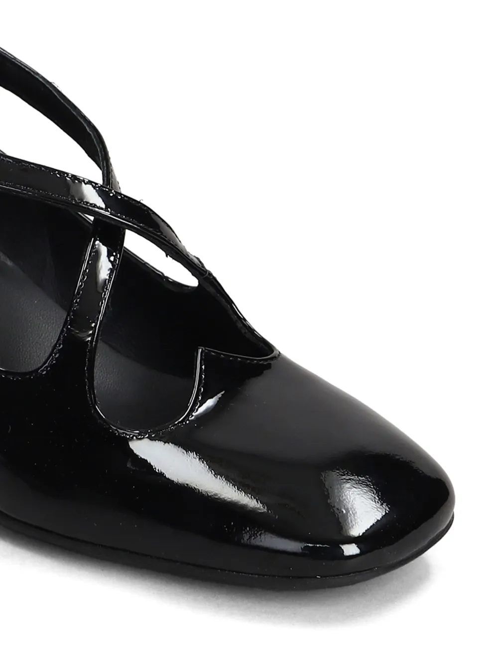 Pedro Miralles 55mm leather pumps Black