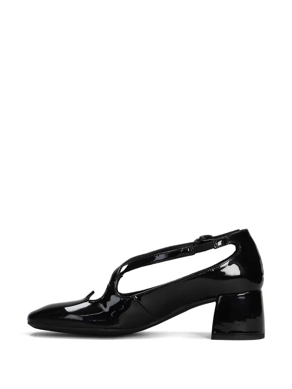 Pedro Miralles 55mm leather pumps Black