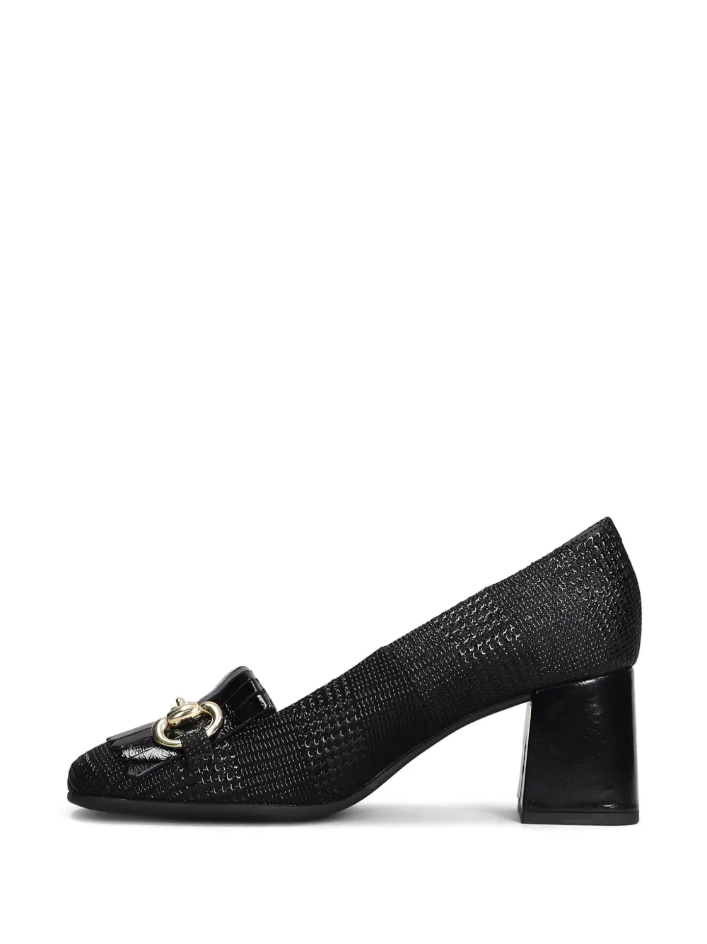 Pedro Miralles 65mm leather pumps Black