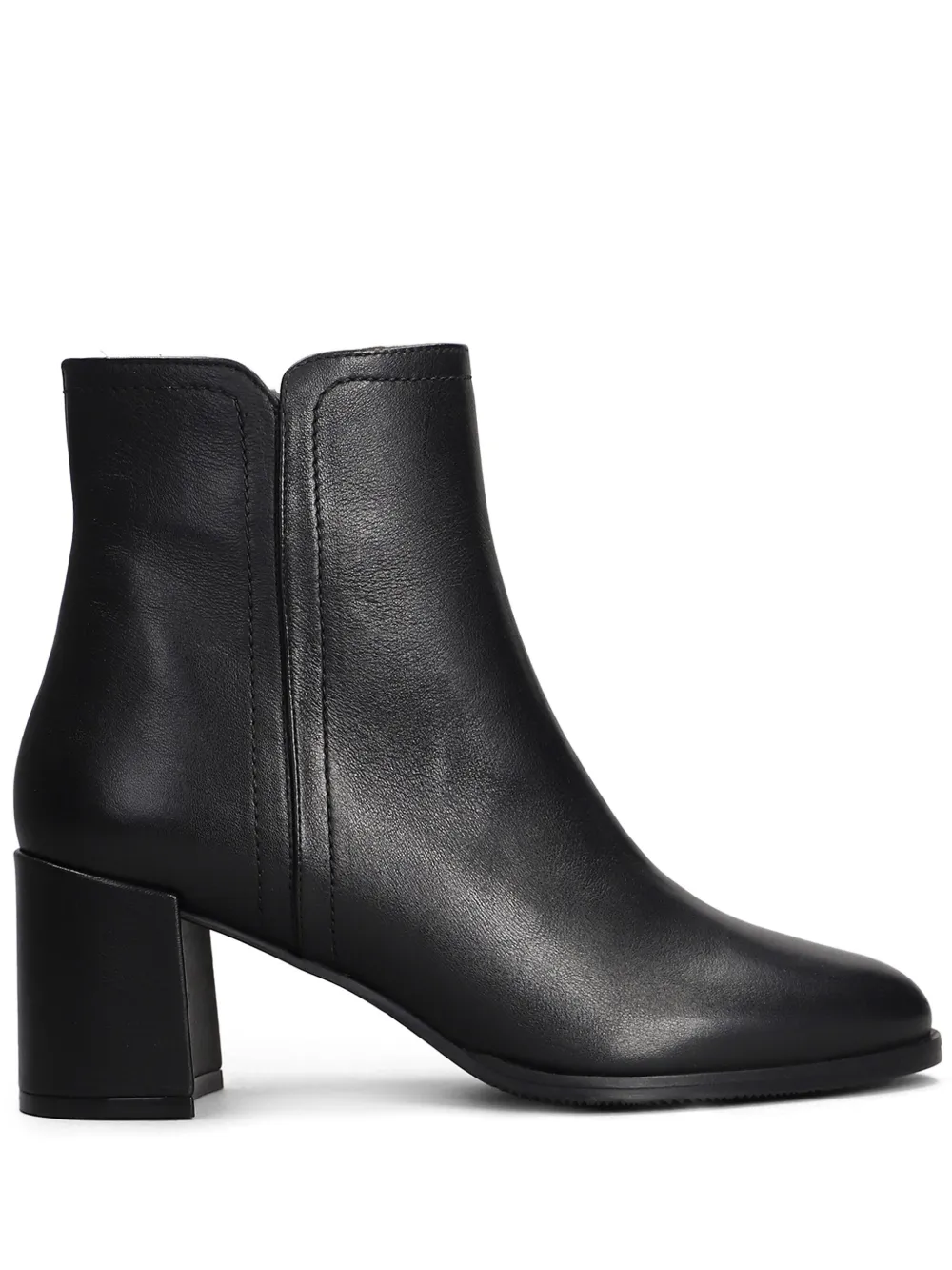 Evaluna 70mm leather boots Black