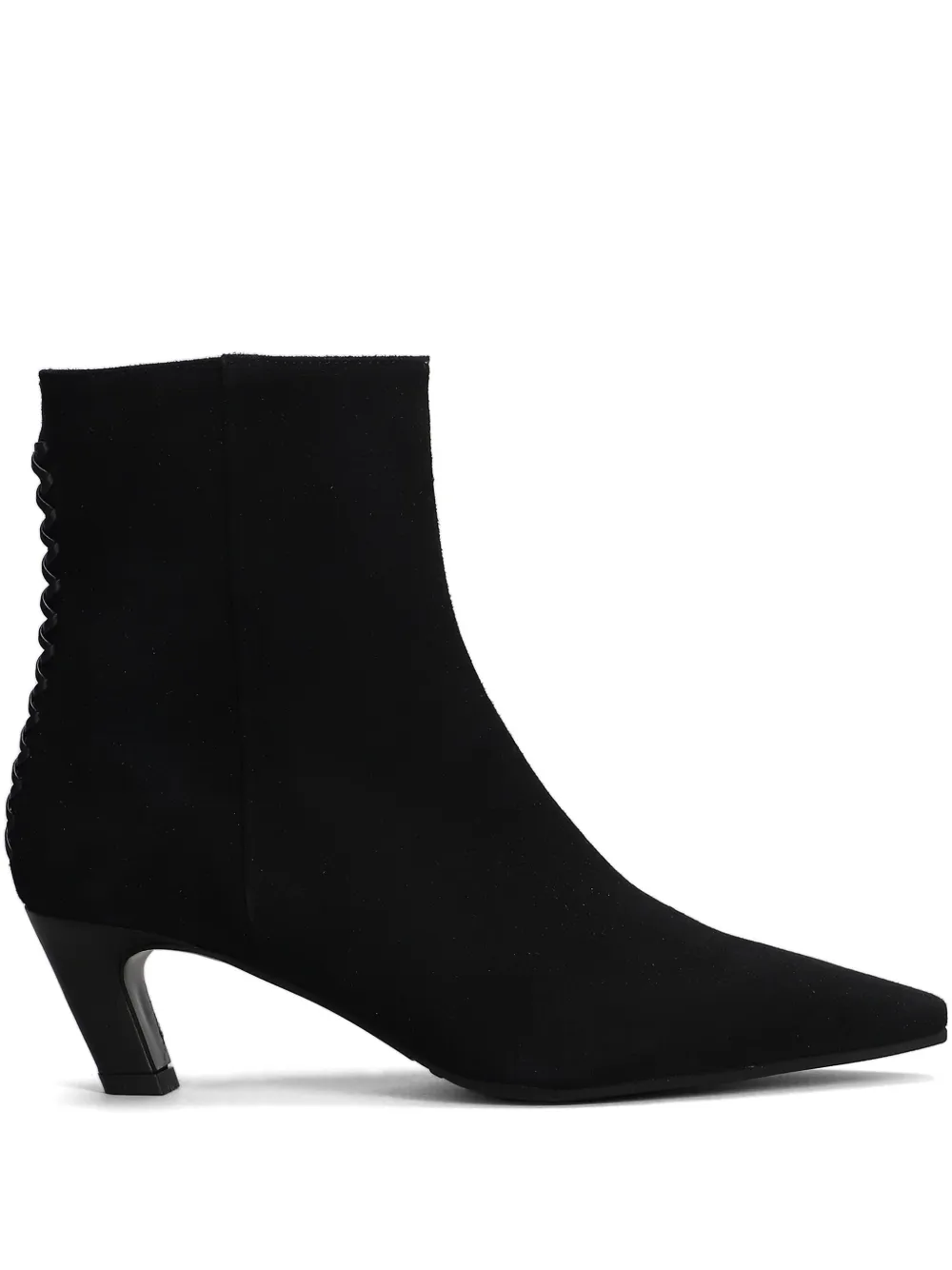 Evaluna 55mm suede ankle boots Black
