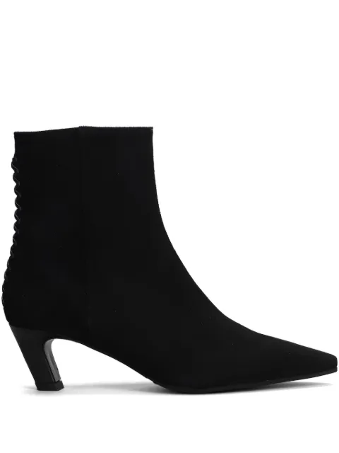 Evaluna 55mm suede ankle boots 