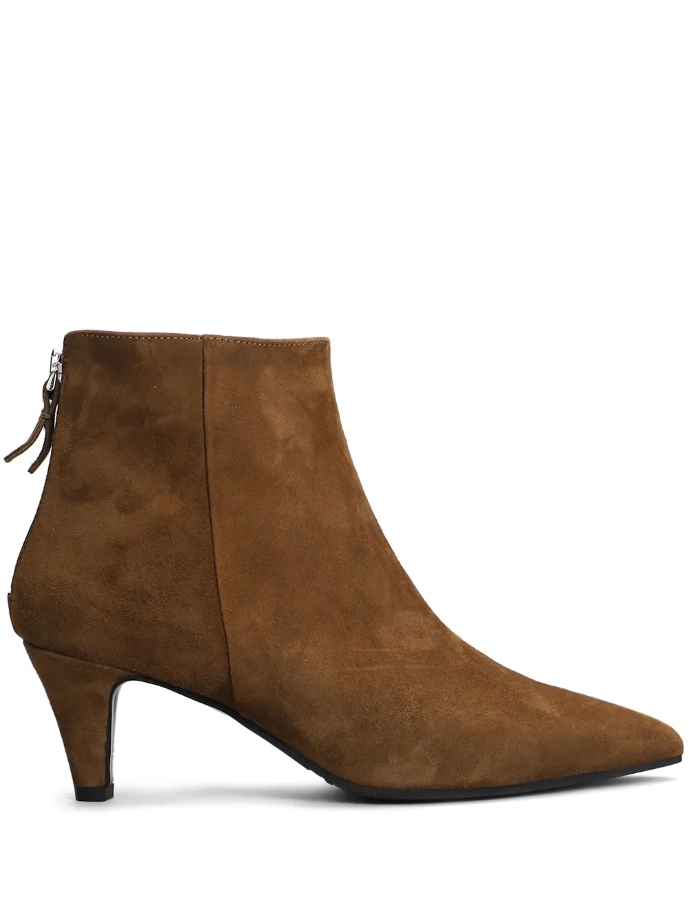 Evaluna 60mm suede boots Brown