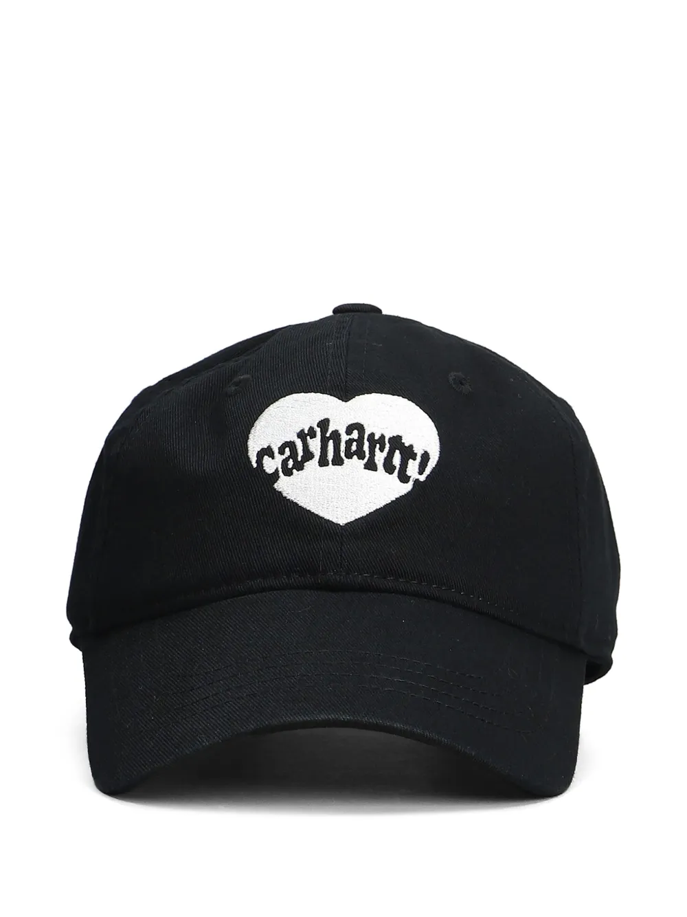 Carhartt WIP gorra de béisbol con paneles | negro | Image 1