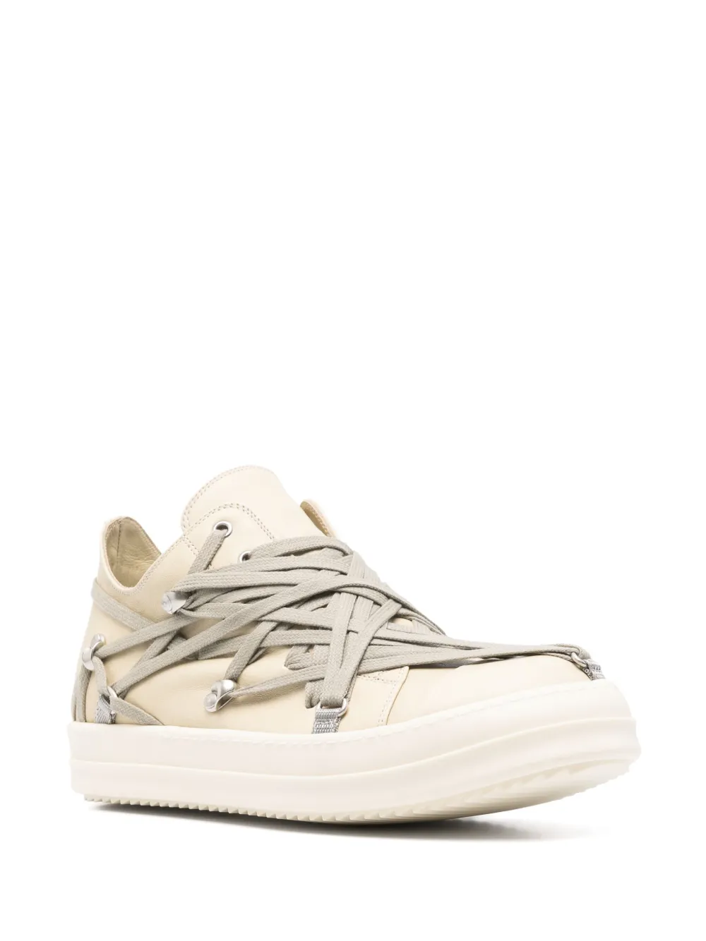 Rick Owens Megalaced sneakers Neutrals