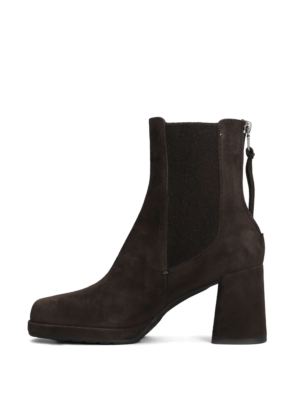 mara bini 80mm suede boots Brown