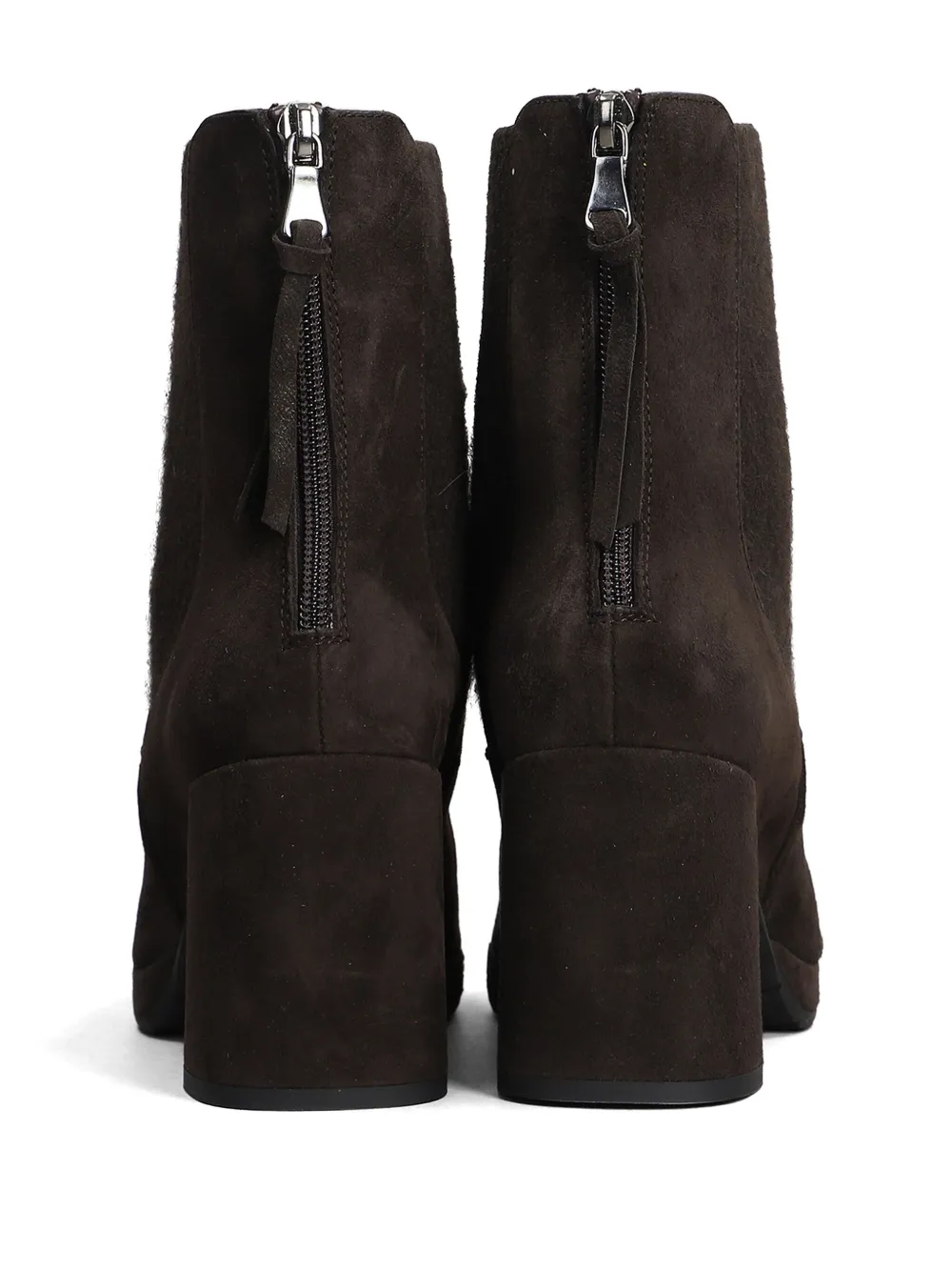 mara bini 80mm suede boots Brown