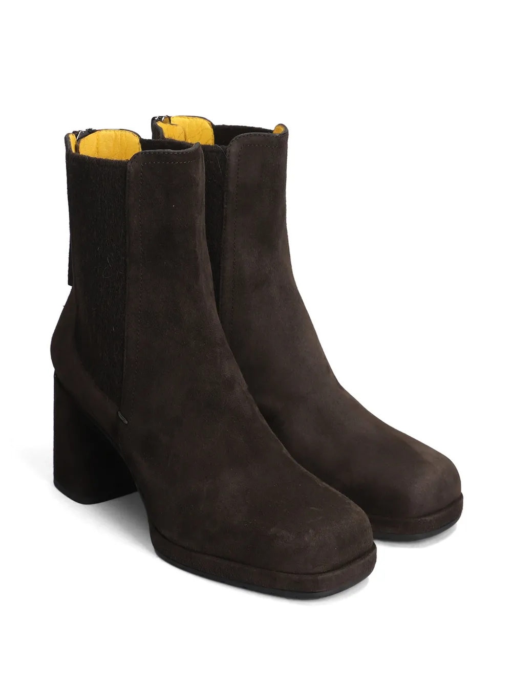 mara bini 80mm suede boots - Bruin