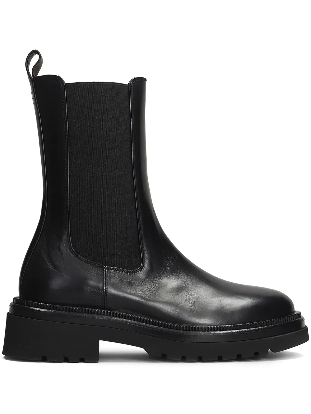 Mara bini 60mm leather combat boots Black