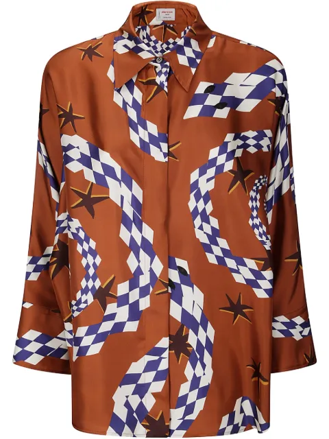 Alberto Biani printed shirt 