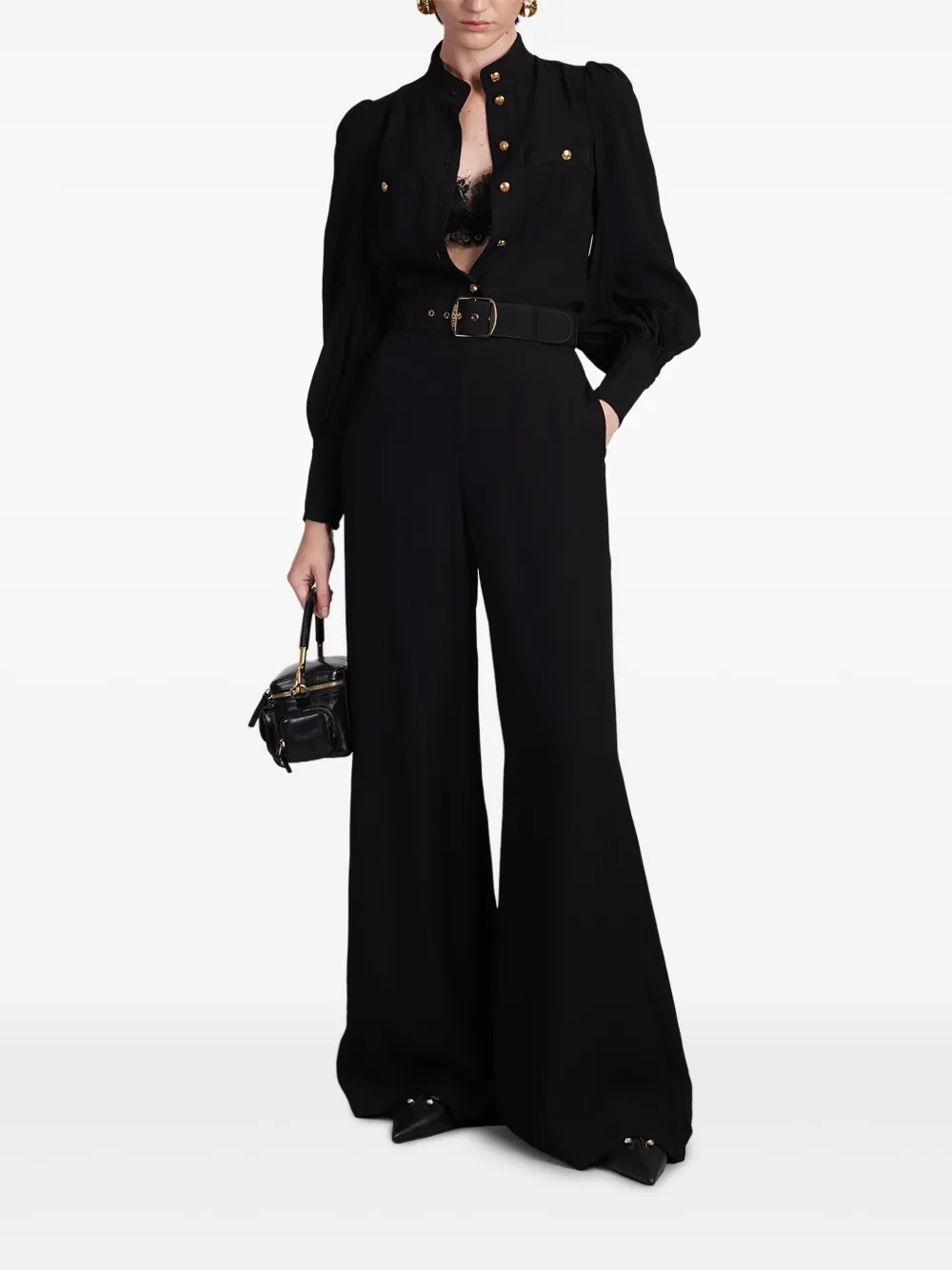 ZIMMERMANN Button-down blouse - Zwart