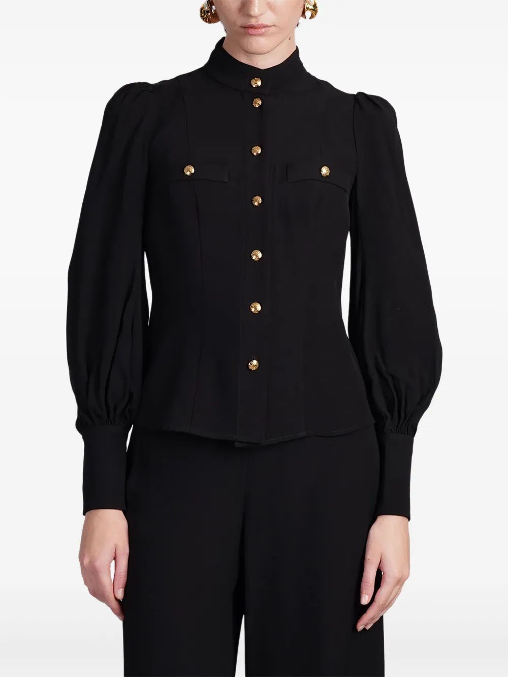 ZIMMERMANN Button-down blouse Zwart